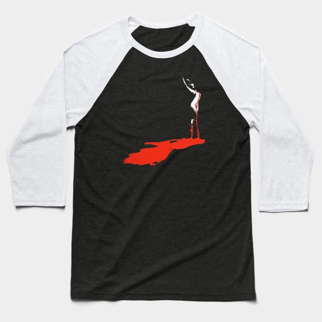 Sus Dancer Baseball T-Shirt by HellraiserDesigns